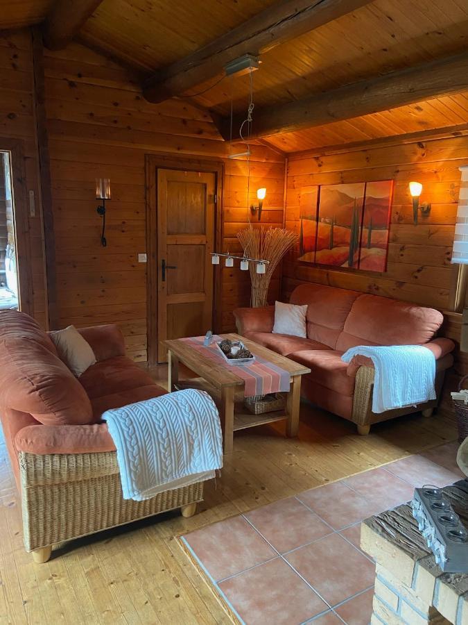 Villa Blockhaus Ferienzauber à Bromskirchen Extérieur photo