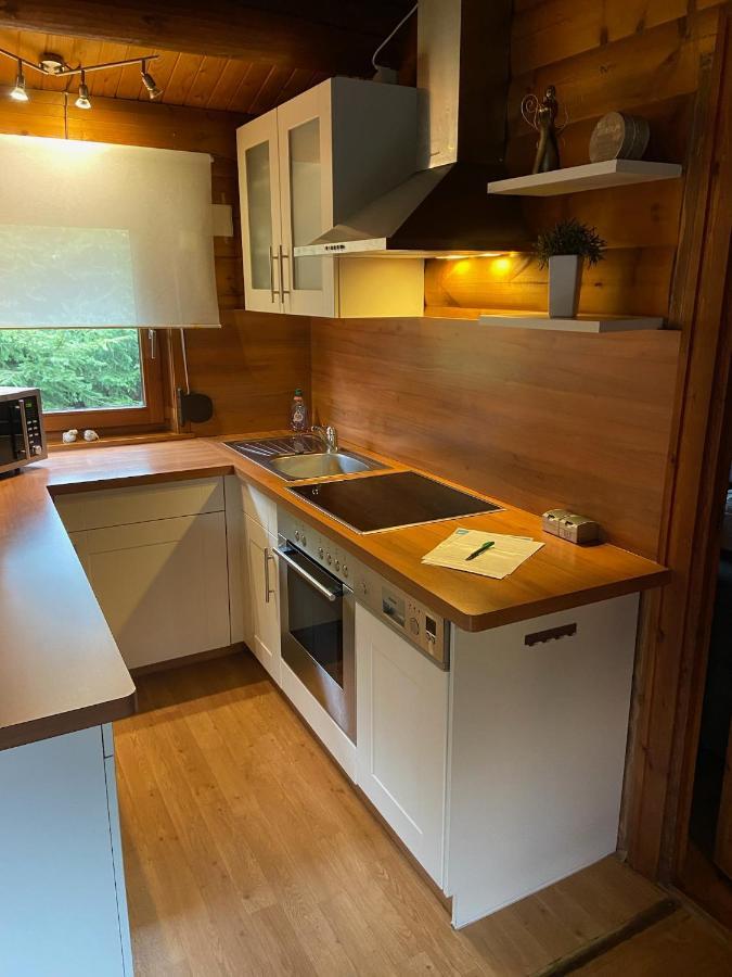 Villa Blockhaus Ferienzauber à Bromskirchen Extérieur photo