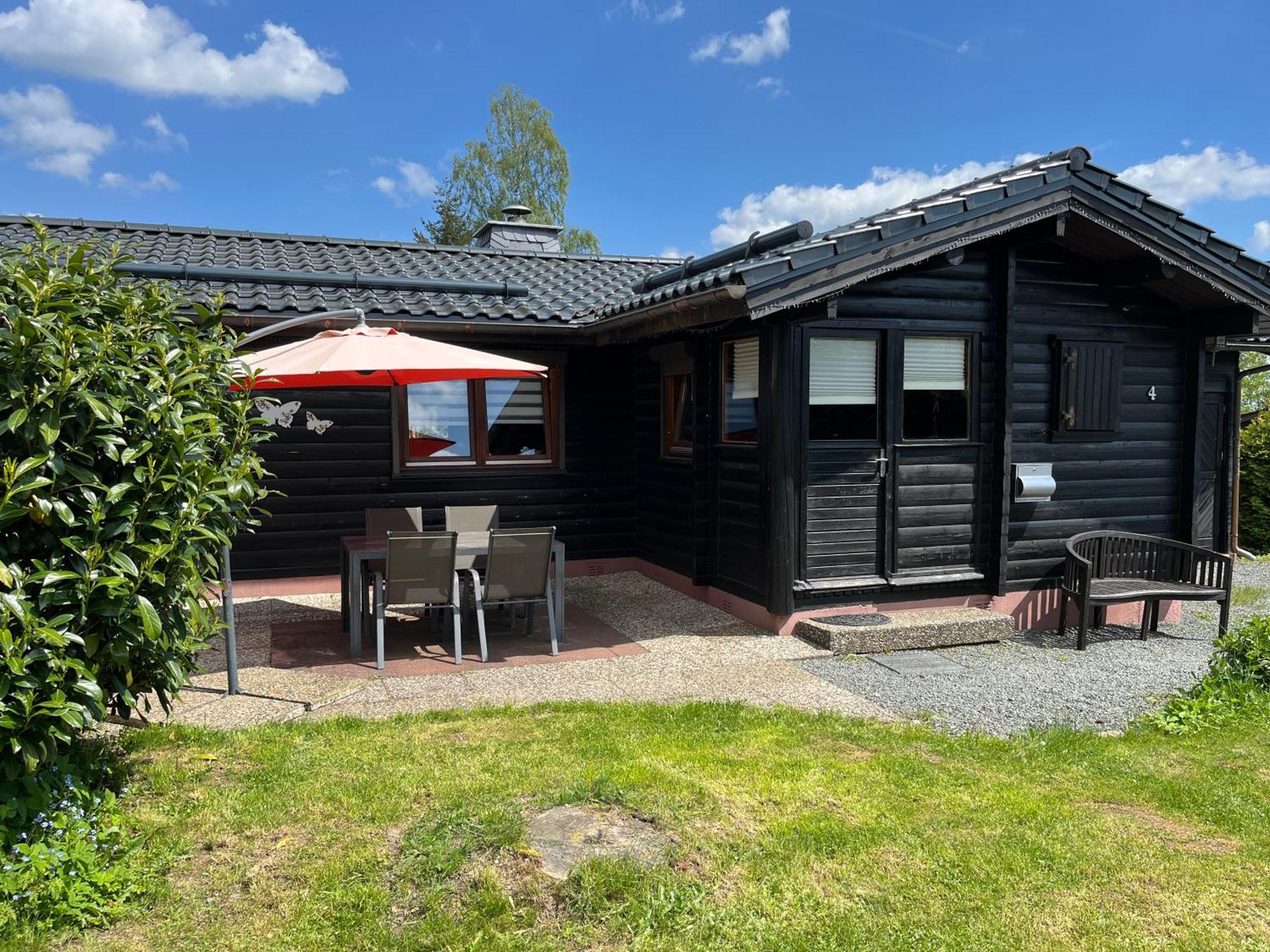 Villa Blockhaus Ferienzauber à Bromskirchen Extérieur photo