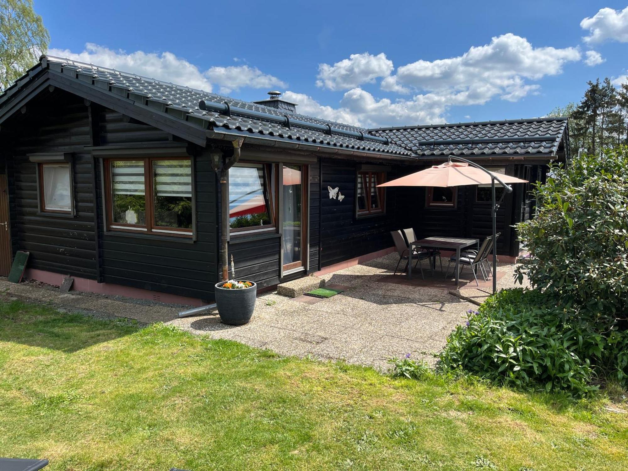 Villa Blockhaus Ferienzauber à Bromskirchen Extérieur photo